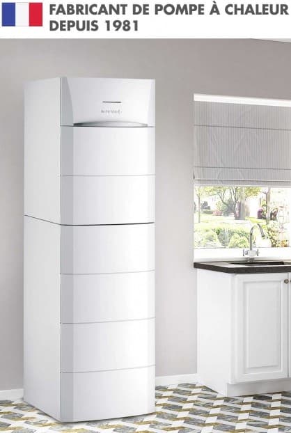 POMPE A CHALEUR HYBRIDE GAZ AU SOL HPI G HYBRID DE DIETRICH